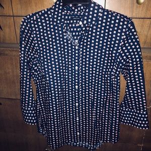 NAUTICA women’s button down collar shirt